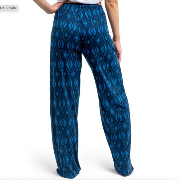 Hello Mello Blue and Black Signature Lounge Pants - Picture 3 of 7